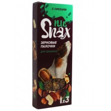 Зерновые палочки "Snax Plus" с орехами